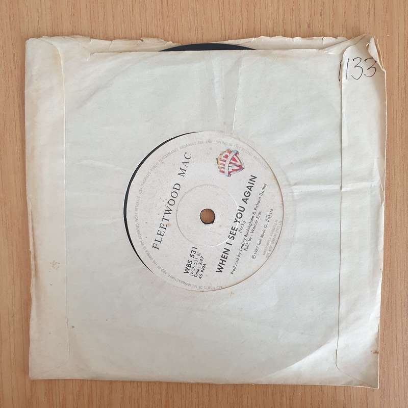 Fleetwood Mac  Everywhere - 7" Record - Very-Good+ Quality (VG+) (verygoodplus7) (DLB)