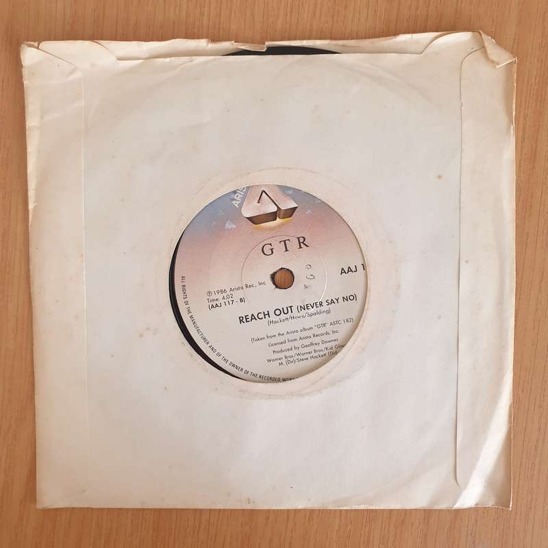 GTR   When The Heart Rules The Mind - 7" Record - Very-Good+ Quality (VG+) (verygoodplus7) (DLB)