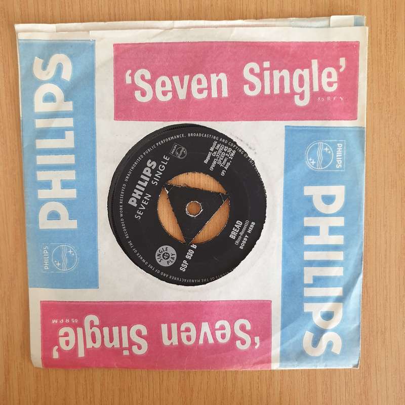 Bobby Hebb  Sunny / Bread - 7" Record - Very-Good+ Quality (VG+) (verygoodplus7) (DLB)