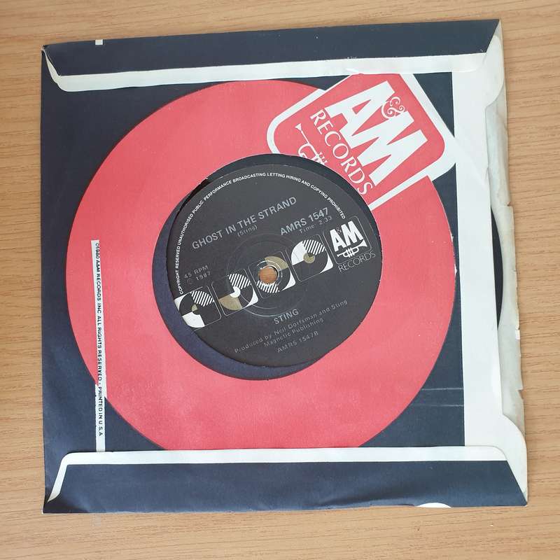 Sting  Be Still My Beating Heart - 7" Record - Very-Good+ Quality (VG+) (verygoodplus7) (DLB)