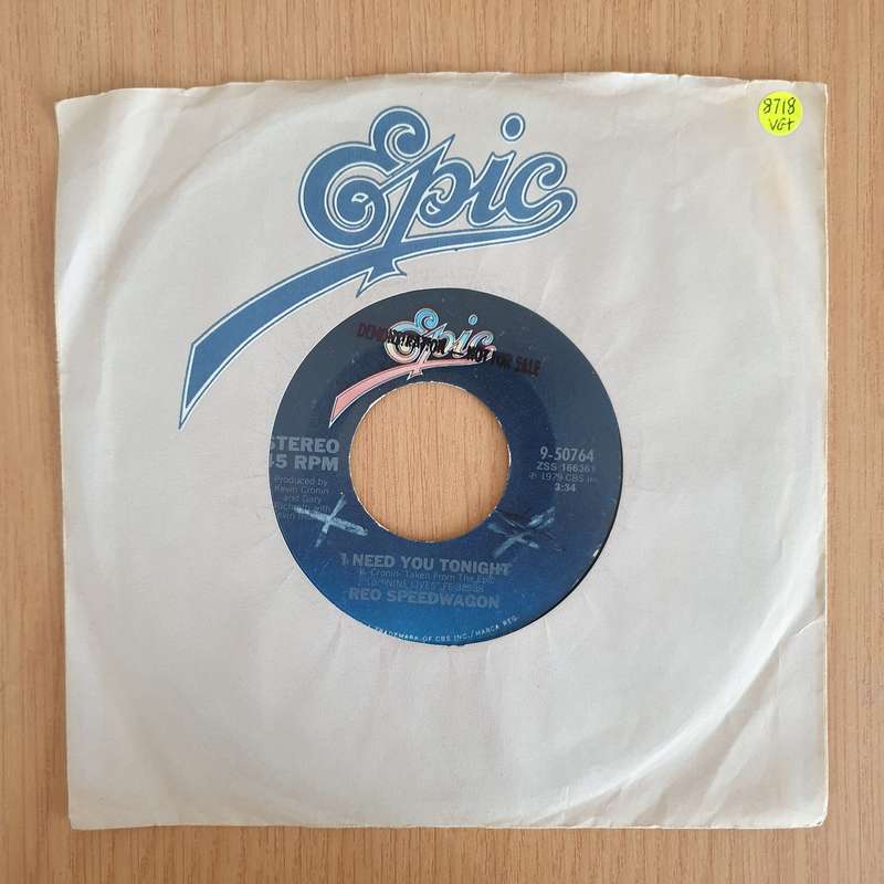 REO Speedwagon  Easy Money - 7" Record - Very-Good+ Quality (VG+) (verygoodplus7) (DLB)