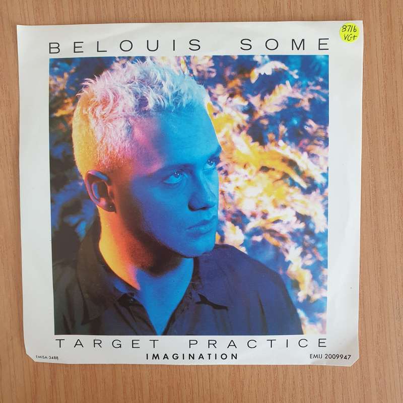 Belouis Some  Target Practice - 7" Record - Very-Good+ Quality (VG+) (verygoodplus7) (DLB)