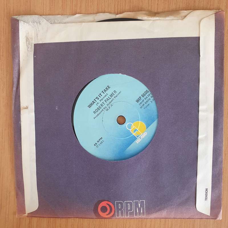 Robert Palmer  Johnny And Mary - 7" Record - Very-Good+ Quality (VG+) (verygoodplus7) (DLB)