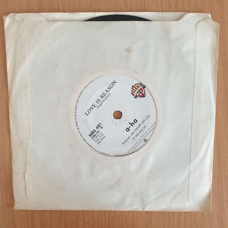 a-ha  Take On Me - 7" Record - Very-Good Quality (VG) (verygood7) (DLB)