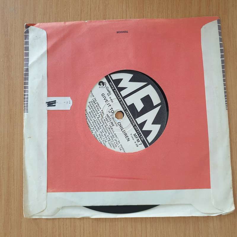 Hotline  Jabulani - 7 Record - Very-Good+ Quality (VG+) (verygoodplus7) (DLB)