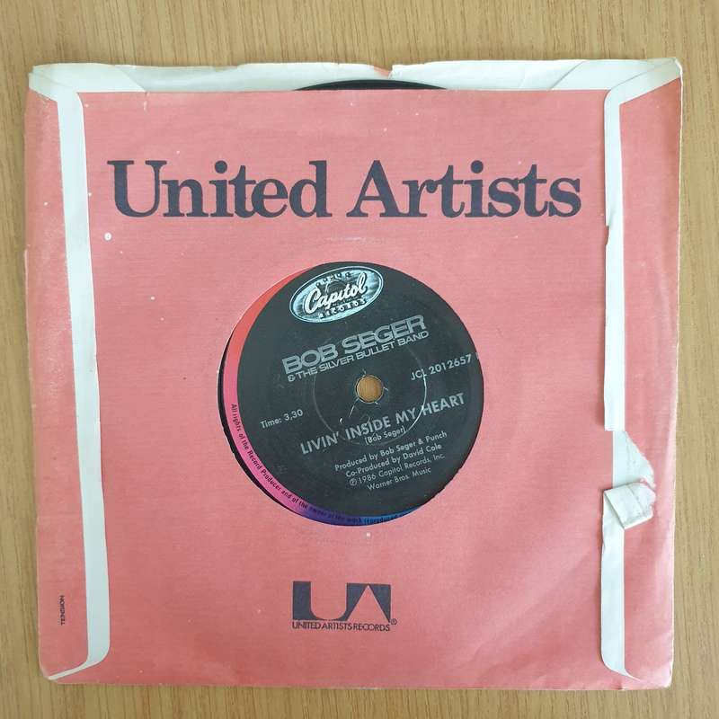 Bob Seger & The Silver Bullet Band  Like A Rock - 7 Record - Very-Good+ Quality (VG+) (very...