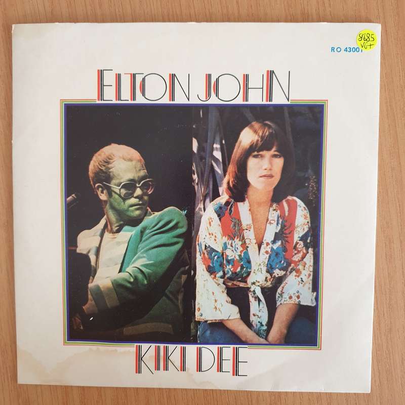 Elton John & Kiki Dee  Don't Go Breaking My Heart - 7 Record - Very-Good+ Quality (VG+) (ve...