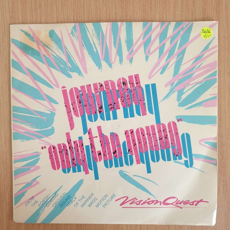 Journey  Only The Young - 7 Record - Very-Good+ Quality (VG+) (verygoodplus7) (DLB)