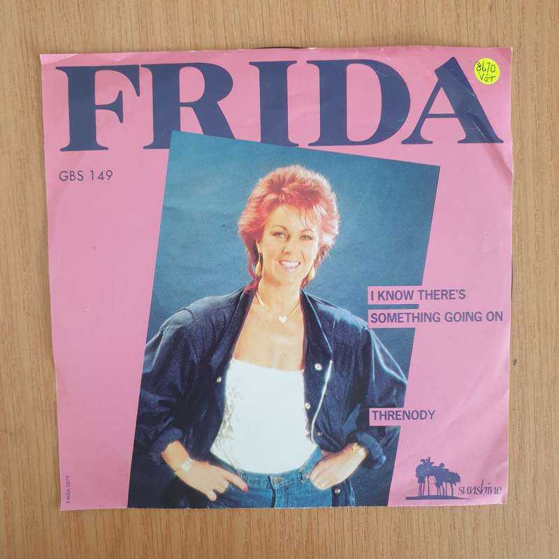 Frida  I Know There's Something Going On - 7 Record - Very-Good+ Quality (VG+) (verygoodplu...