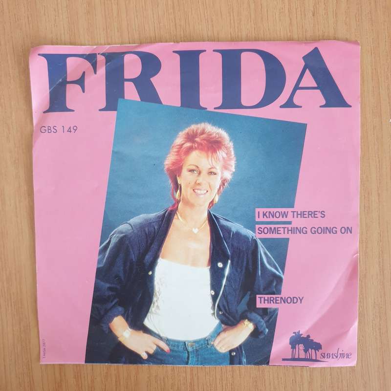 Frida  I Know There's Something Going On - 7 Record - Very-Good+ Quality (VG+) (verygoodplu...
