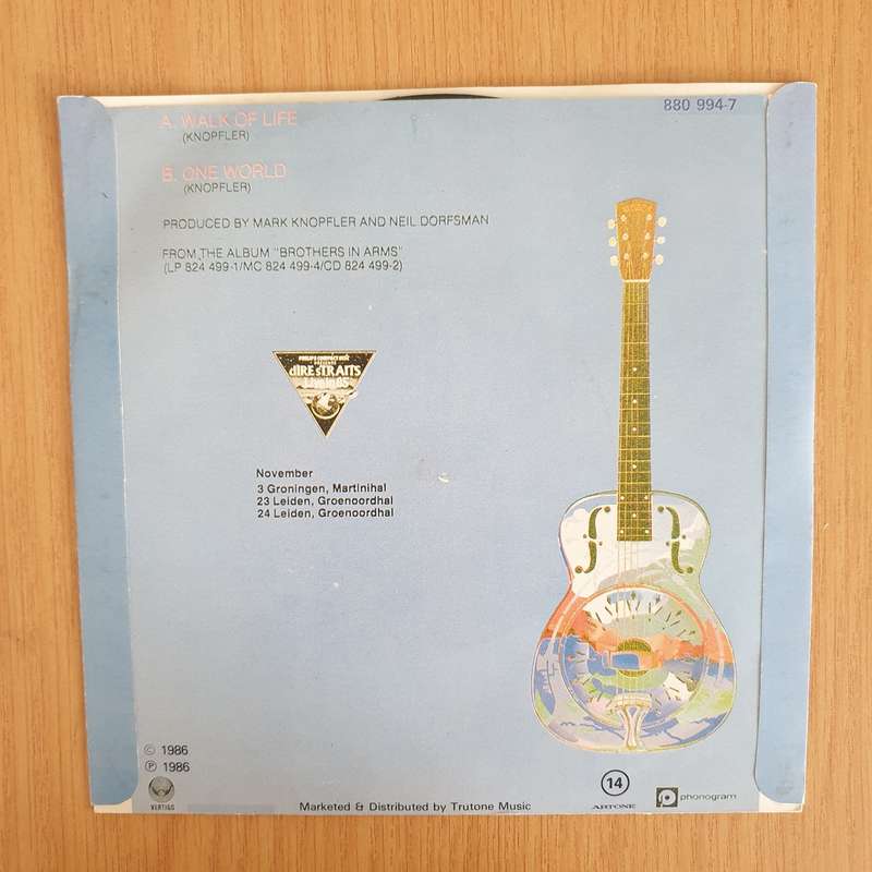 Dire Straits  Walk of Life - 7 Record - Very-Good+ Quality (VG+) (verygoodplus7) (DLB)
