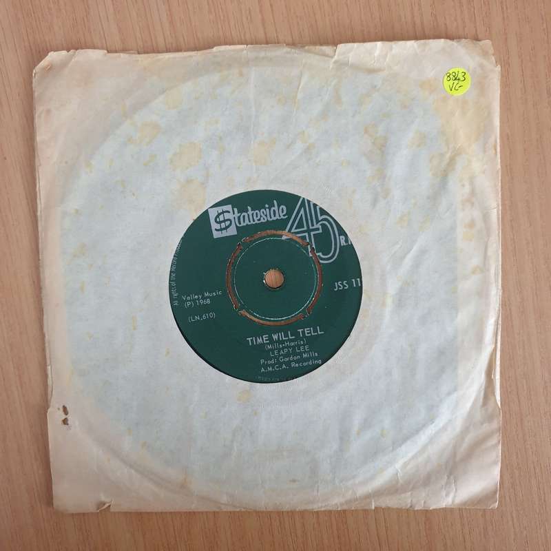 Leapy Lee  Little Arrows / Time Will Tell - 7" Record - Very-Good Quality (VG) (verry7) (DLB)