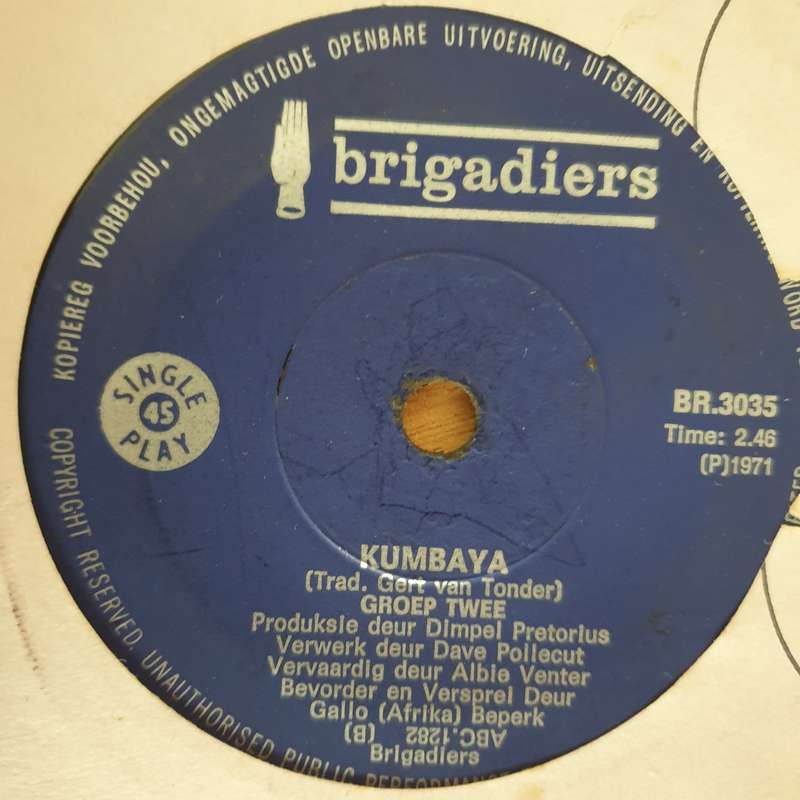 Groep Twee  Daar's Niks Soos Ware Liefde - 7" Record - Very-Good Quality (VG) (verry7) (DLB)