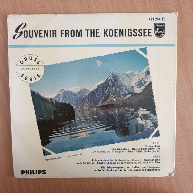 Original - Echo Vom Königssee - 7" Vinyl Record  (VG) (DLB)