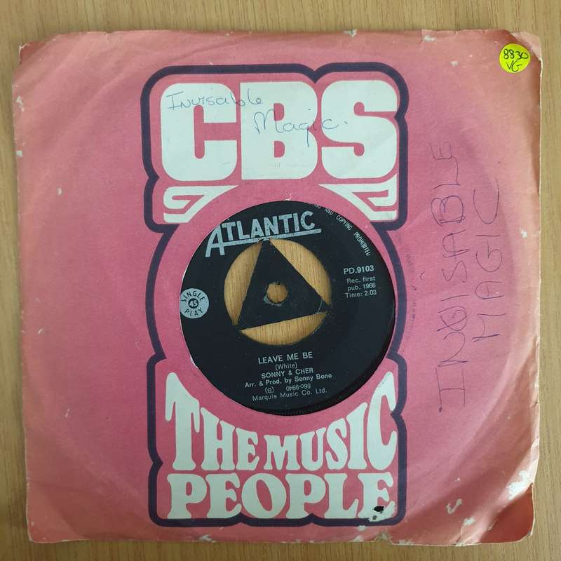 Sonny & Cher  Have I Stayed Too Long - 7" Vinyl Record  (VG) (DLB)