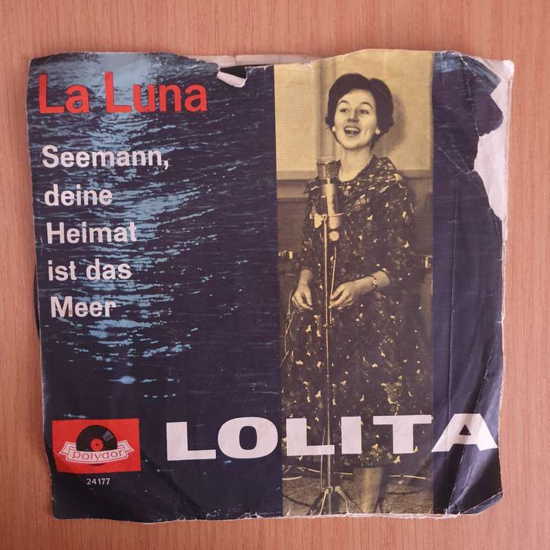 Lolita   La Luna - 7" Vinyl Record  (VG) (DLB)