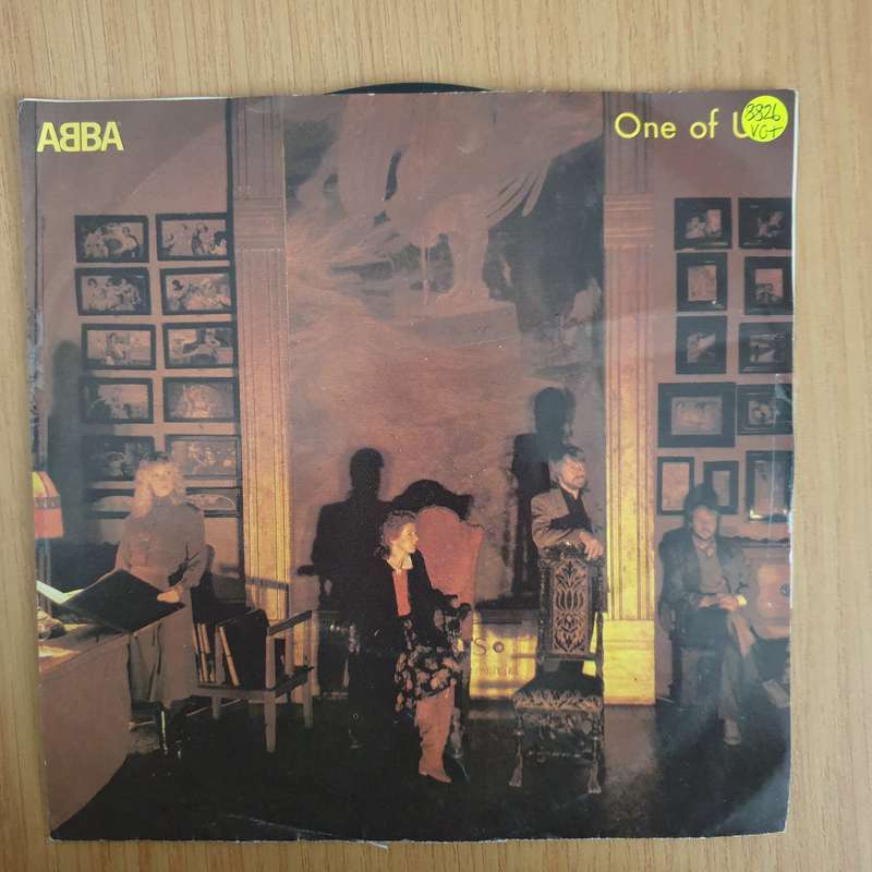 ABBA  One Of Us - 7" Vinyl Record  (VG) (DLB)