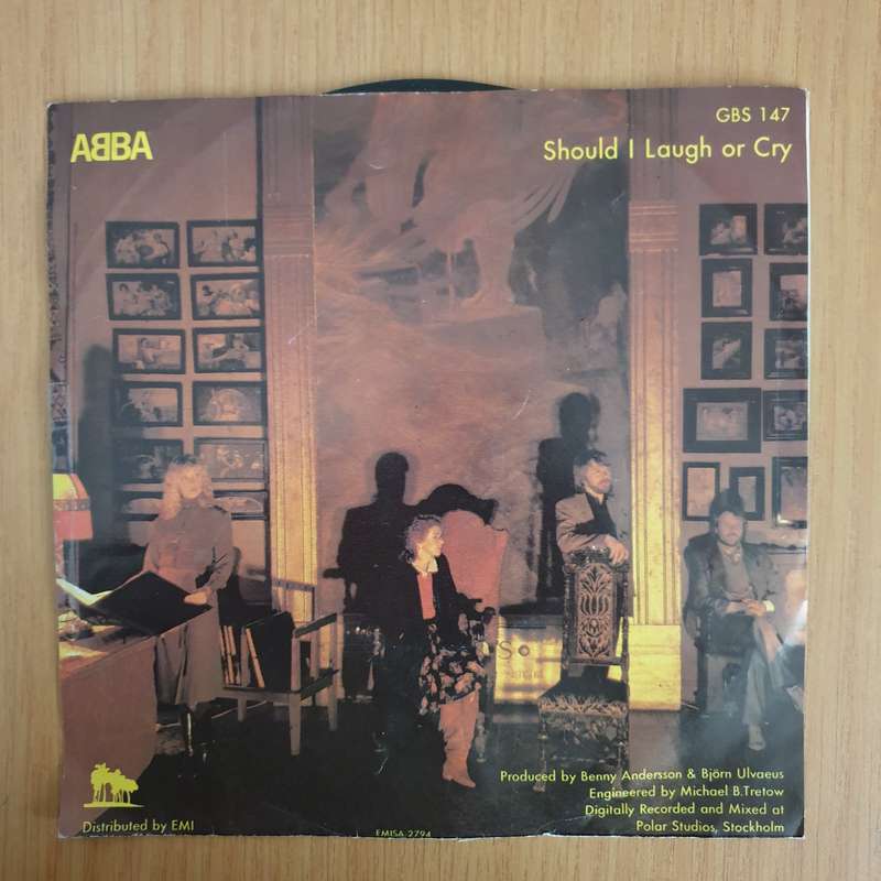 ABBA  One Of Us - 7" Vinyl Record  (VG) (DLB)