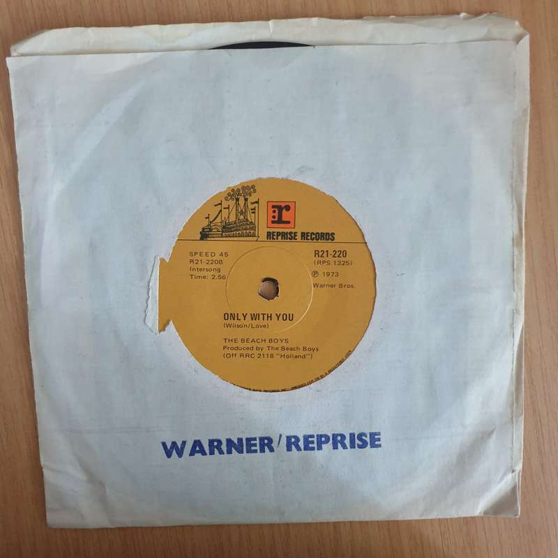 The Beach Boys  Sail On Sailor - 7" Vinyl Record  (VG+) (DLB)