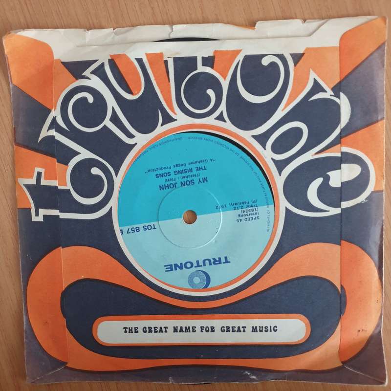 The Rising Sons   How Do You Do / My Son John - 7" Vinyl Record  (VG) (DLB)
