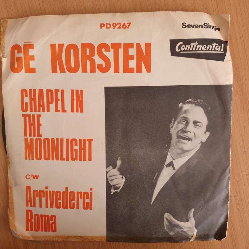 Gé Korsten  Arrivederci, Roma - 7" Vinyl Record  (VG) (DLB)