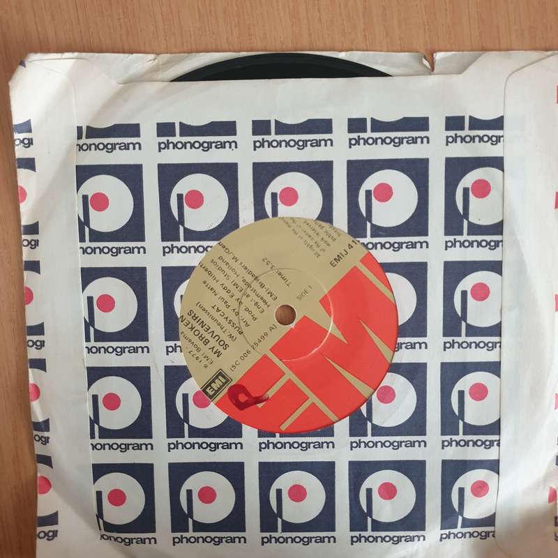 Pussycat   My Broken Souvenirs - 7" Vinyl Record  (VG) (DLB)