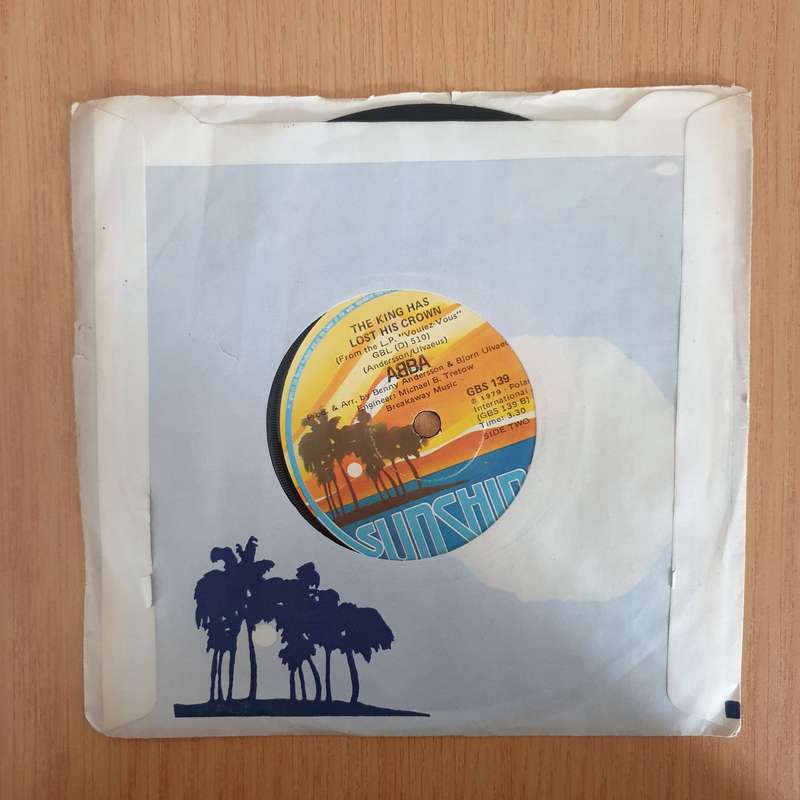 ABBA  Gimme! Gimme! Gimme! (A Man After Midnight) - 7" Vinyl Record  (VG+) (DLB)