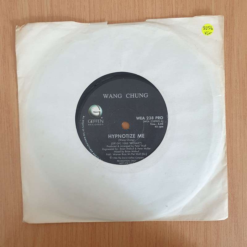 Wang Chung  Hypnotize Me - 7" Vinyl Record  (VG+) (DLB)