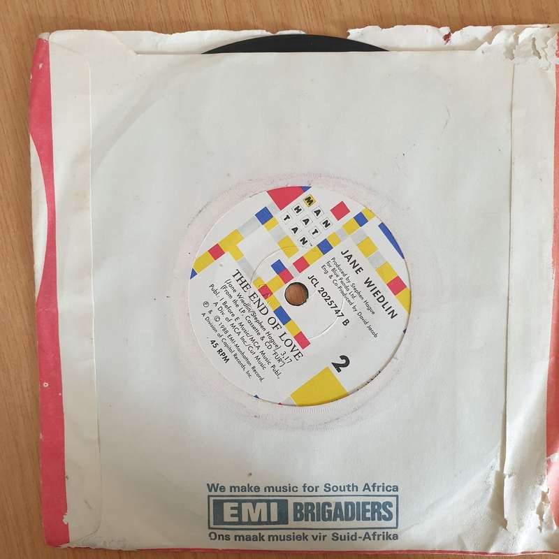Jane Wiedlin  Rush Hour - 7" Vinyl Record  (VG+) (DLB)