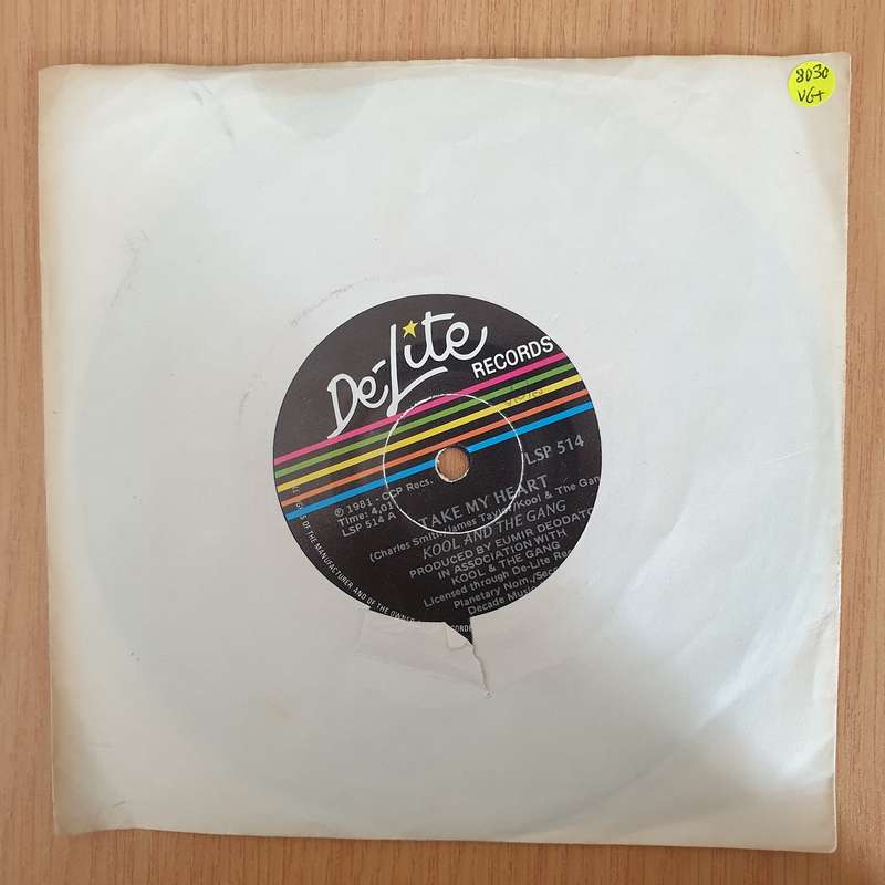 Kool & The Gang  Take My Heart - 7" Vinyl Record  (VG+) (DLB)
