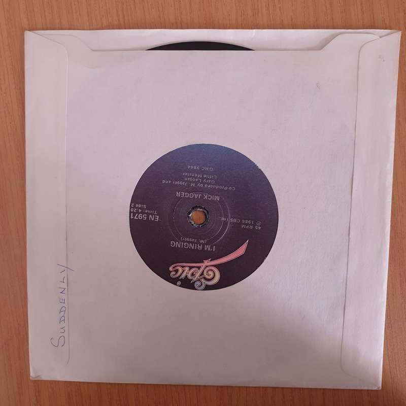 Mick Jagger  Ruthless People - 7" Vinyl Record  (VG+) (DLB)
