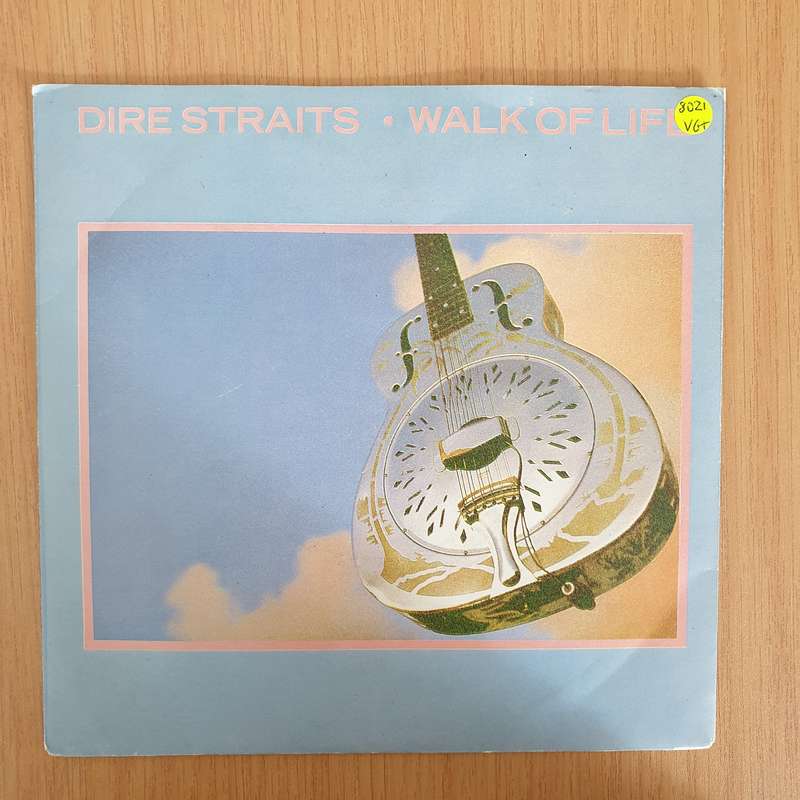 Dire Straits  Walk of Life - 7" Vinyl Record  (VG+) (DLB)