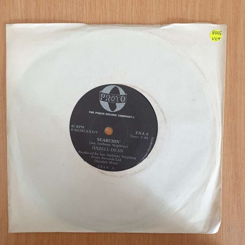 Hazell Dean  Searchin - 7" Vinyl Record  (VG+) (DLB)