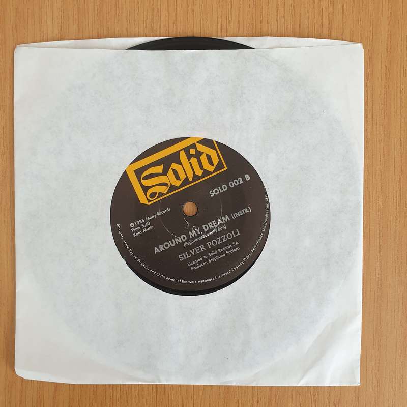 Silver Pozzoli  Around My Dream - 7" Vinyl Record  (VG+) (DLB)