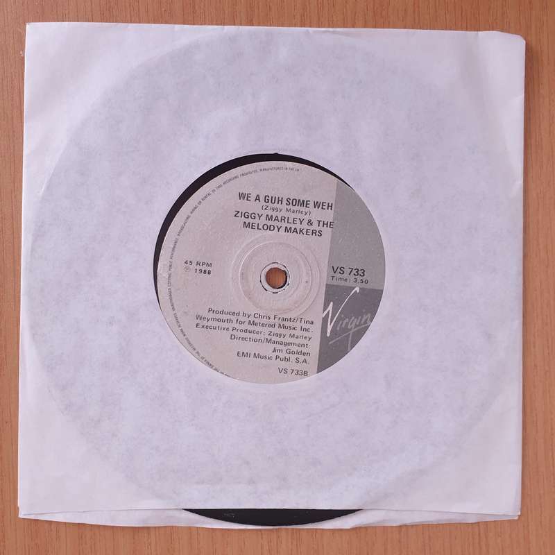 Ziggy Marley And The Melody Makers  Tomorrow People - 7" Vinyl Record  (VG+) (DLB)
