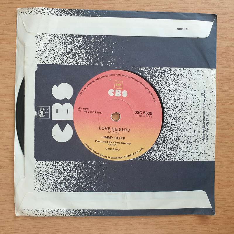 Jimmy Cliff  Reggae Night - 7" Vinyl Record  (VG+) (DLB)