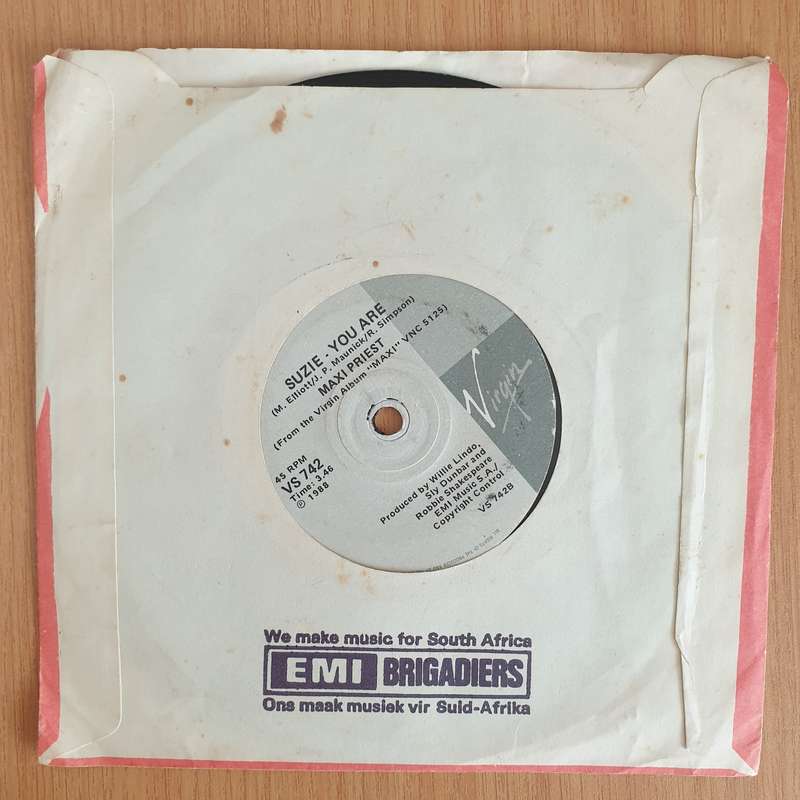 Maxi Priest  Wild World / Suzie - You Are - 7" Vinyl Record  (VG+) (DLB)