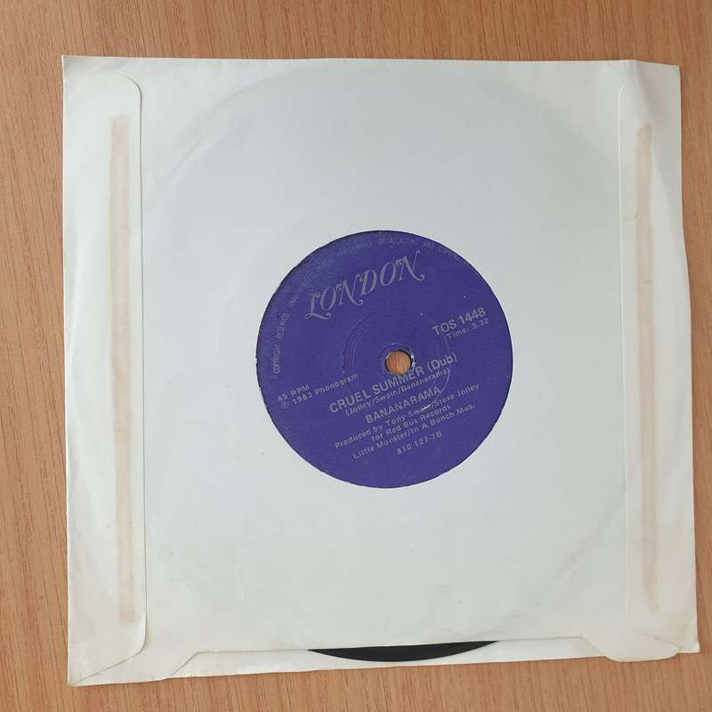 Bananarama  Cruel Summer - 7" Vinyl Record  (VG+) (DLB)