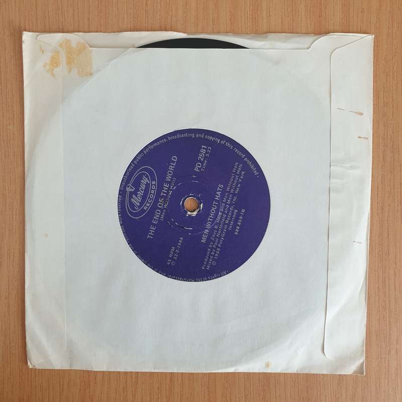 Men Without Hats  Pop Goes The World - 7" Vinyl Record  (VG+) (DLB)