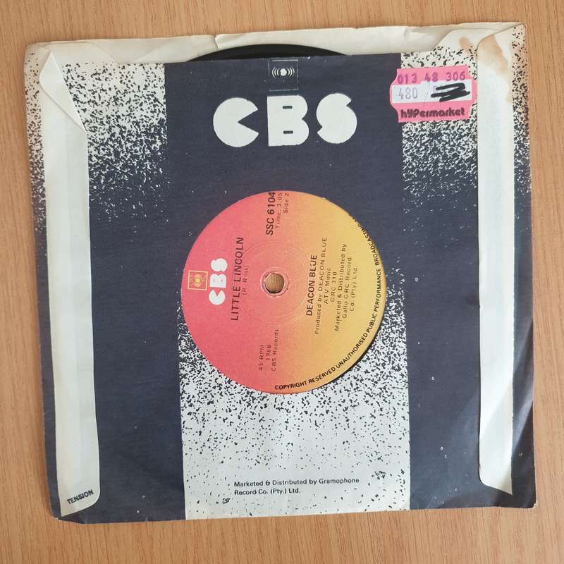 Deacon Blue  Real Gone Kid - 7" Vinyl Record  (VG+) (DLB)
