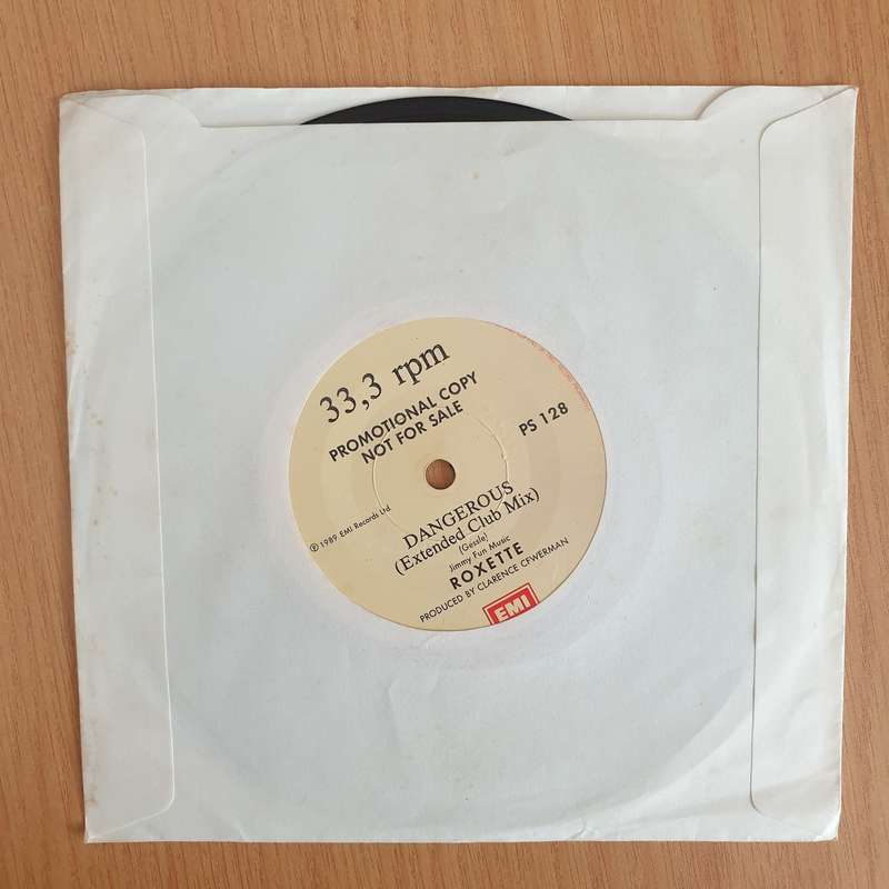 Roxette  Dangerous - 7" Vinyl Record  (VG) (DLB)