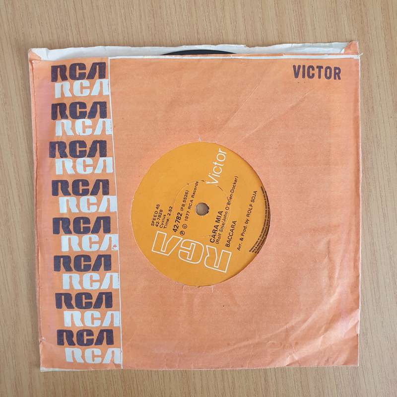 Baccara  Yes Sir I Can Boogie - 7" Vinyl Record  (VG+)