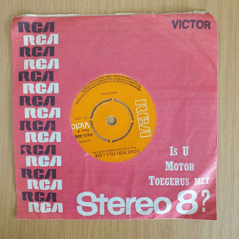 Baccara  Sorry, I'm A Lady - 7" Vinyl Record  (VG+)