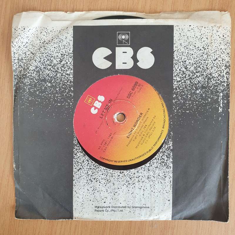 Eighth Wonder  Cross My Heart - Vinyl - 7" Record (VG+)