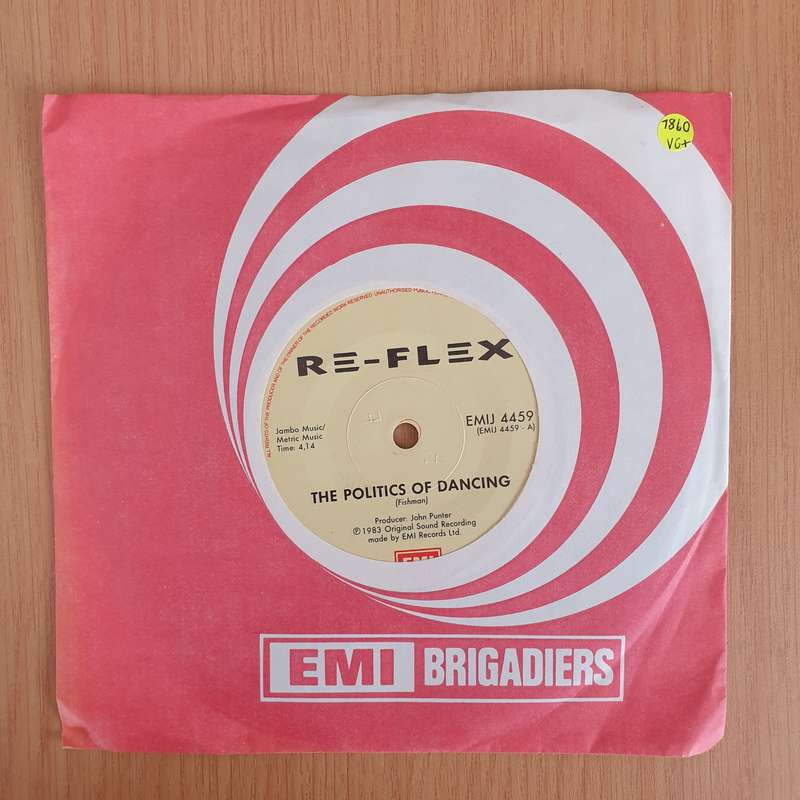 Re-Flex  The Politics Of Dancing - Vinyl - 7" Record (VG+)