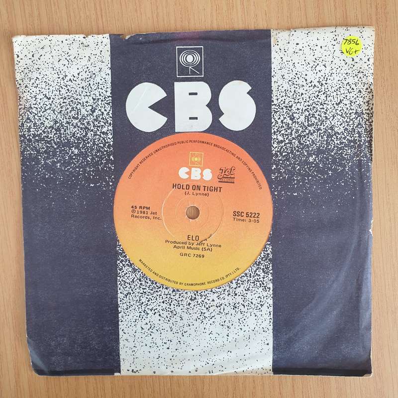 ELO  Hold On Tight - Vinyl 7" Record  (VG+)