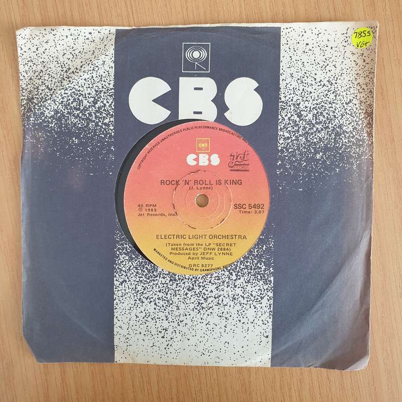 Electric Light Orchestra  Rock 'n' Roll Is King - Vinyl 7" Record  (VG+)