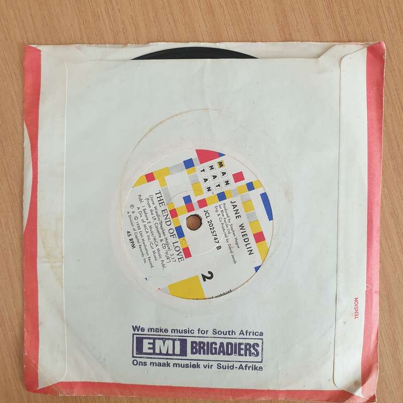 Jane Wiedlin  Rush Hour - Vinyl 7" Record  (VG+)