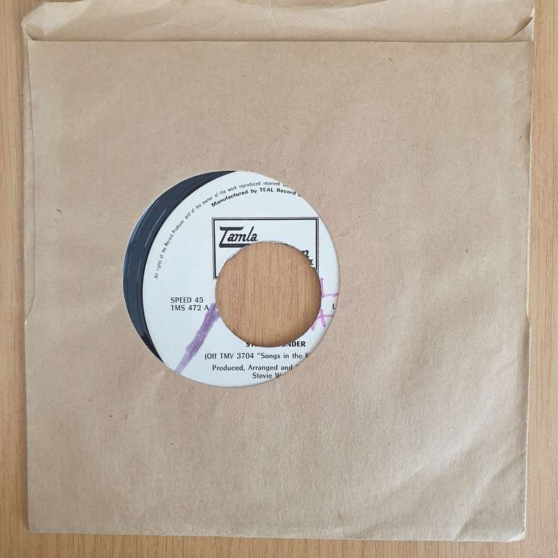 Stevie Wonder  Isn't She Lovely (Rhodesia)  - Vinyl 7" Record  (VG+)