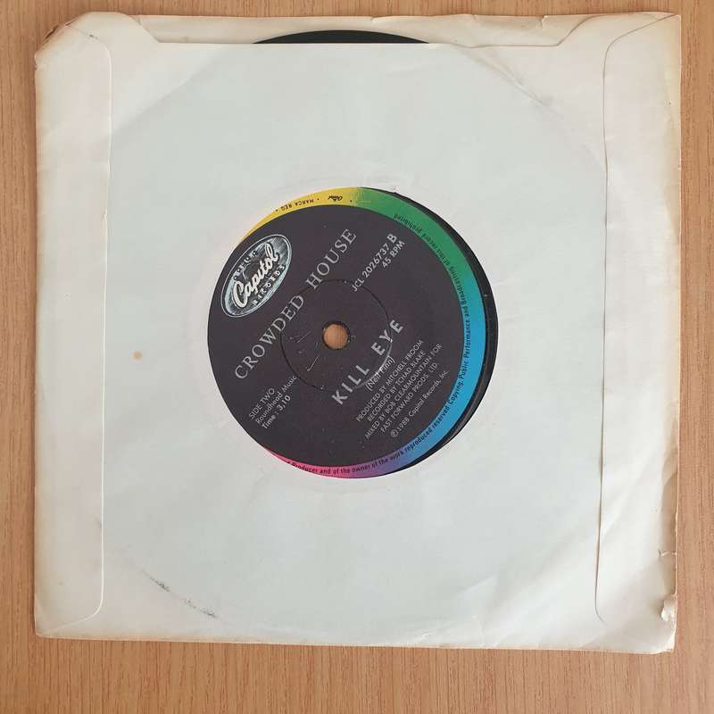 Crowded House  Better Be Home Soon - Vinyl 7" Record  (VG+)